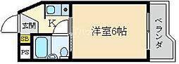 ReNaXiA萱島 1Kの間取図画像
