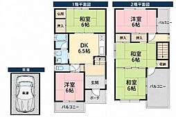 🉐敷金礼金0円！🉐片町線 野崎駅 徒歩15分