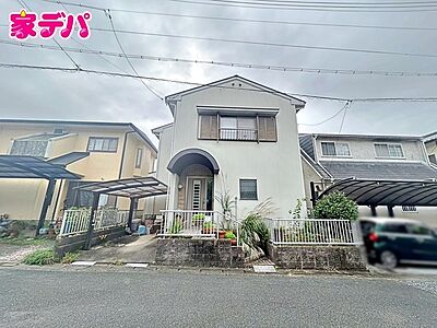 外観：「赤岩口」徒歩14分！閑静な住宅街でドラッグストア、コンビニも徒歩圏内です。4SLDK2階建て、納戸付きでお部屋を有効活用できます！駐車1台可能！  