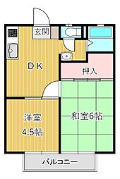 パナホームのアパート　パールハイツB 1階
