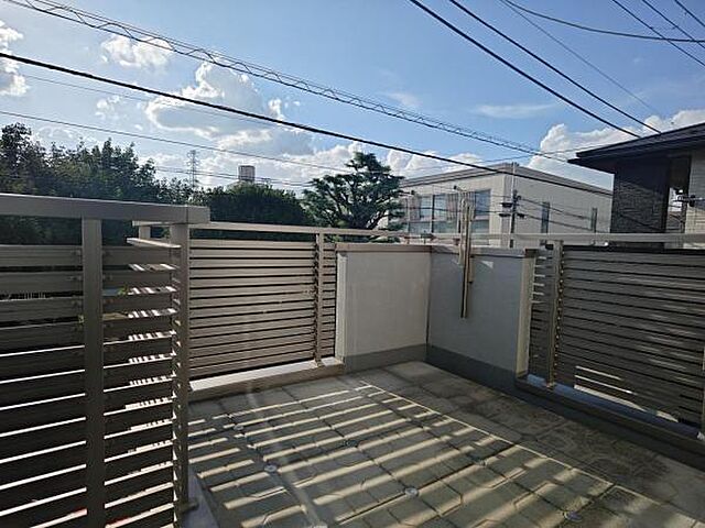 バルコニー 杉並区松庵1丁目