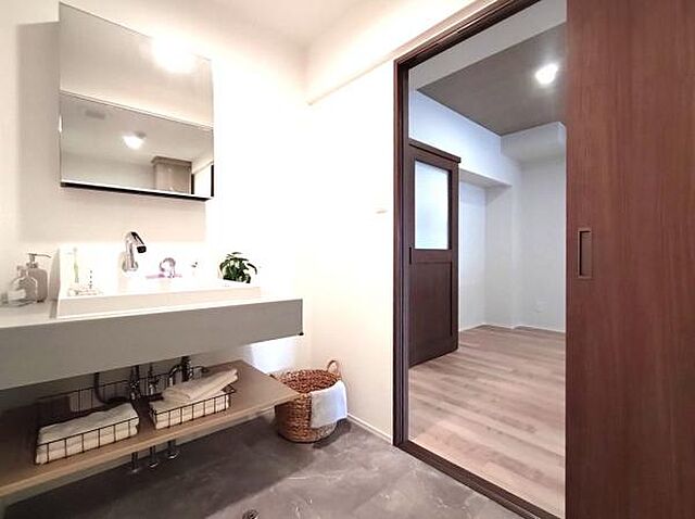 洗面 清新南ハイツ　12号棟 8階/-