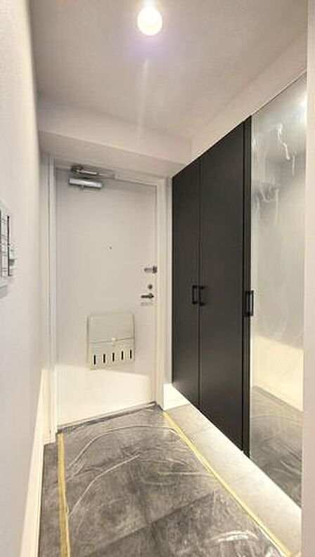 シューズボックスも一新され、明るく綺麗な玄関!