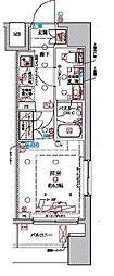 湘南新宿ライン宇須 横浜駅 徒歩14分の賃貸マンション 6階1Kの間取り