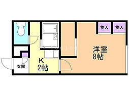 レオパレス北32 1階/105