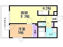 カトラン麻生 3階