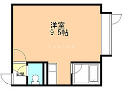 間取図画像 ワンルーム