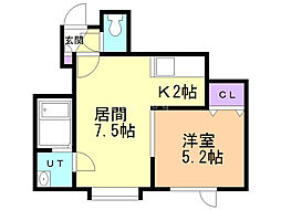 楓ガーデン 2階