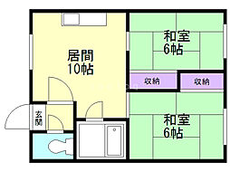 幌明ハイツ 2階