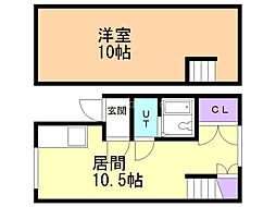 マクセル2/100 1LDKの間取図画像
