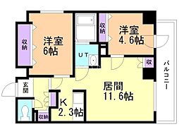 ヴィラ・コンフォート 4階/401