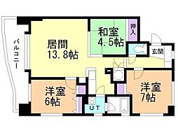 エクシード35 3LDKの間取図画像