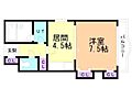 アルファコスモ4階3.6万円