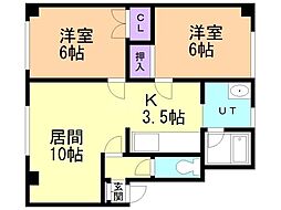ノーブル25 4階/405