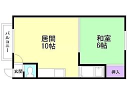 カサデューク宮ヶ丘（旧カサデューク32） 2階