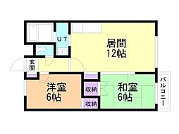 ソシアルコート伏見 4階/405