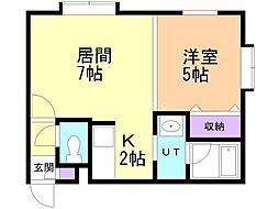 フォレストハイムＮ520 2階/203