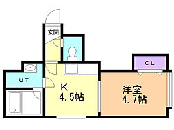 グランシャリオ中島 2階/202