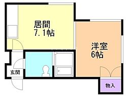 ルミエール桑園 2階/202