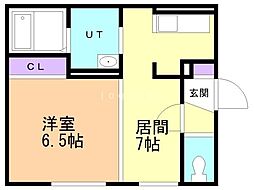 グローリア南10条 4階/408