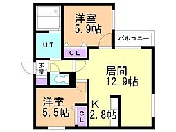 札幌市電2系統 西線9条旭山公園通駅 徒歩6分
