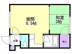 サテライト山鼻B 2階/203