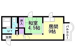 山京ガーデンハイツ西15 2階/201