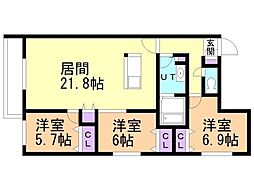 ＺＡＢＯ　ＨＩＬＬＳ　ＩＤＡＩＭＡＥ 2階/203