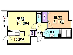 グレースコート 3階/302