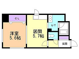 プライムアーバン大通公園II 6階/601