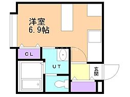 札幌市営東西線 西11丁目駅 徒歩8分 4階/-