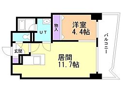 ビッグパレス中島公園 8階