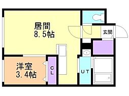 札幌市電2系統 西線9条旭山公園通駅 徒歩4分 4階/-