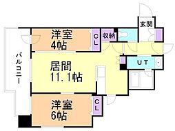 ウエリスアーバン円山 7階