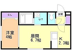 札幌市電2系統 東本願寺前駅 徒歩5分 3階/-