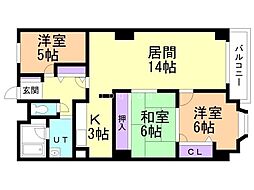 エスポアール円山 2階/202