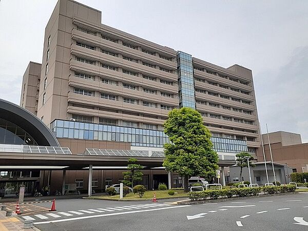 画像26:病院「伊勢崎市民病院まで889m」