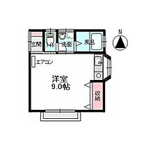 光ピア 7 ｜ 群馬県伊勢崎市今泉町１丁目1567（賃貸アパート1R・2階・26.25㎡） その2