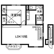 ＲＫハイツ A201 ｜ 群馬県伊勢崎市堀下町（賃貸アパート1LDK・2階・57.30㎡） その2