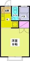 間取図画像 1K