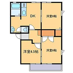 SD宗高 3DKの間取図画像