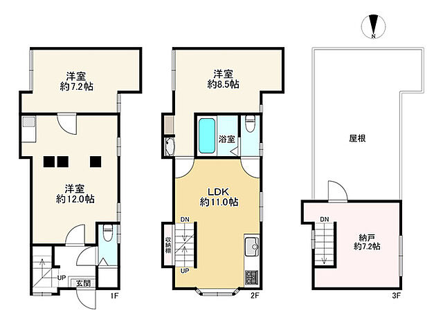 間取り 墨田区太平2丁目
