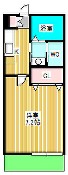 エルヴィータ新松戸 ｜千葉県松戸市新松戸4丁目(賃貸アパート1K・1階・23.18㎡)の写真 その2