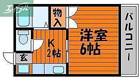 岡山県岡山市北区神田町1丁目（賃貸マンション1K・2階・19.80㎡） その2