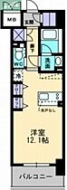 岡山県岡山市北区西古松（賃貸マンション1K・5階・34.69㎡） その2