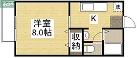 岡山県岡山市南区新保（賃貸アパート1K・2階・27.08㎡） その2