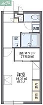 岡山県岡山市南区新保（賃貸アパート1K・1階・23.18㎡） その2