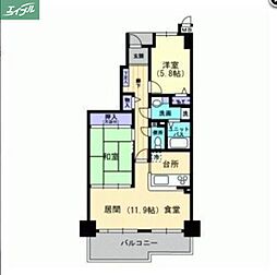 JR宇野線 備前西市駅 徒歩14分 3階/-