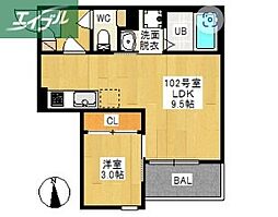 JR宇野線 大元駅 徒歩9分 1階/-