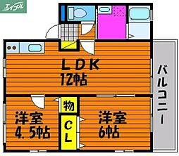 JR山陽本線 北長瀬駅 徒歩16分 1階/-